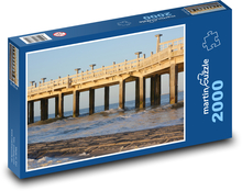 Pier - sea, Blankenberge Puzzle 2000 pieces - 90 x 60 cm