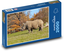 Rhinoceros - wildlife, Africa Puzzle 2000 pieces - 90 x 60 cm