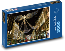 Souveräne Straße - London, England Puzzle 2000 Teile - 90 x 60 cm