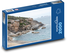 Prímorská krajina - oceán, skaly Puzzle 2000 dielikov - 90 x 60 cm