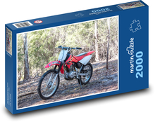 Motorrad - Honda Crf100f, Motorrad Puzzle 2000 Teile - 90 x 60 cm