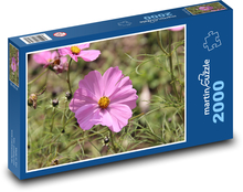 Różowa piękność - kwiat, kwiat Puzzle 2000 elementów - 90x60 cm
