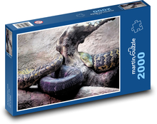 Jamaikanische Traube - Schlange, Reptil Puzzle 2000 Teile - 90 x 60 cm