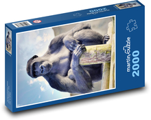 Gorilla - Primat, Tier Puzzle 2000 Teile - 90 x 60 cm