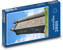 Věž - Irsko, historie Puzzle 2000 dílků - 90 x 60 cm