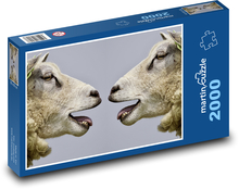 Sheep - sword, animals Puzzle 2000 pieces - 90 x 60 cm