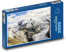 Ľadovec - hory, Alpy Puzzle 2000 dielikov - 90 x 60 cm