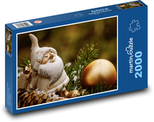 Weihnachten - Dekoration, Dekoration Puzzle 2000 Teile - 90 x 60 cm