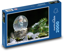 Snowball - Christmas, snow Puzzle 2000 pieces - 90 x 60 cm
