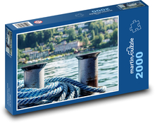 Molo - nabrzeże, morze Puzzle 2000 elementów - 90x60 cm