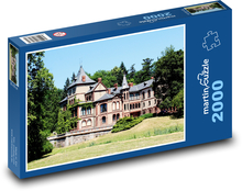 Historisches Herrenhaus - Gebäude, Häuser Puzzle 2000 Teile - 90 x 60 cm