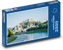 Salzburg - město, Rakousko Puzzle 2000 dílků - 90 x 60 cm