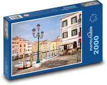 Benátky - Itálie, centrum Puzzle 2000 dílků - 90 x 60 cm