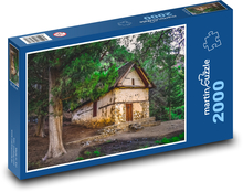 Altes Haus - Wald, Natur Puzzle 2000 Teile - 90 x 60 cm