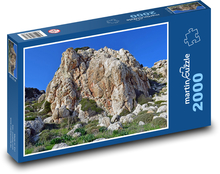 Príroda - skaly, vonku Puzzle 2000 dielikov - 90 x 60 cm