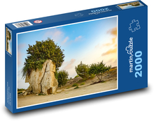 Kypr - Řecko, skály Puzzle 2000 dílků - 90 x 60 cm