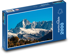 Alpy - góry, wsie Puzzle 2000 elementów - 90x60 cm