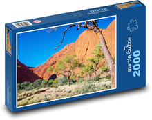 Felsen - Wüste, Kata Tjuta Puzzle 2000 Teile - 90 x 60 cm
