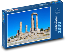 Chrám Herkules - římský chrám, pilíře Puzzle 2000 dílků - 90 x 60 cm