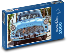 Auto - konzul, retro auto Puzzle 2000 dielikov - 90 x 60 cm
