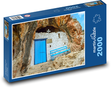 Kapelle - Höhlen, Bau Puzzle 2000 Teile - 90 x 60 cm