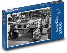 Auto - automobil, terénní vozidlo Puzzle 2000 dílků - 90 x 60 cm