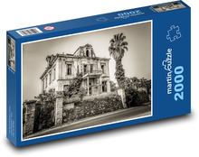 Opustený dom - stará budova, budova Puzzle 2000 dielikov - 90 x 60 cm