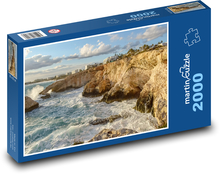 Rocky coast - sea, rocks Puzzle 2000 pieces - 90 x 60 cm