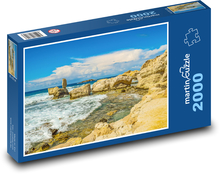 Skały - morze, natura Puzzle 2000 elementów - 90x60 cm