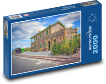 Muzeum Kolejnictwa - dworce, tory Puzzle 2000 elementów - 90x60 cm