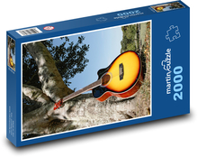 Gitarre - Baum, Himmel Puzzle 2000 Teile - 90 x 60 cm