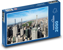 Manhattan - Central Park, Buildings Puzzle 2000 pieces - 90 x 60 cm