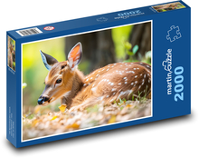 Deer - kolouch, forest Puzzle 2000 pieces - 90 x 60 cm