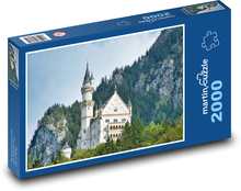 Castle - tower, rock Puzzle 2000 pieces - 90 x 60 cm