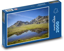 Mountains - lake, nature Puzzle 2000 pieces - 90 x 60 cm