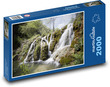 Waterfall - cascade, river Puzzle 2000 pieces - 90 x 60 cm