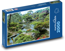 Záhrady Ginkaku-Ji - Japonsko, Kjóto Puzzle 2000 dielikov - 90 x 60 cm