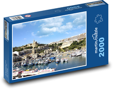 Hafen - Boote, Bucht Puzzle 2000 Teile - 90 x 60 cm