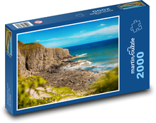 Skalní útes - moře, oceán Puzzle 2000 dílků - 90 x 60 cm