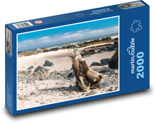 Plaża - morze, piasek Puzzle 2000 elementów - 90x60 cm