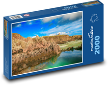 Meer - Klippen, Felsen Puzzle 2000 Teile - 90 x 60 cm