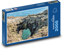 Cave - beach, sea Puzzle 2000 pieces - 90 x 60 cm