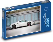 Ferrari - Sportwagen, Motor Puzzle 2000 Teile - 90 x 60 cm