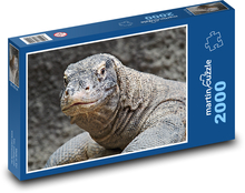 Varan - gad, zwierzę Puzzle 2000 elementów - 90x60 cm