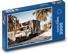 LKW - Wrack, Fahrzeug Puzzle 2000 Teile - 90 x 60 cm