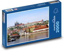 Praha - Česká republika, mesto Puzzle 2000 dielikov - 90 x 60 cm