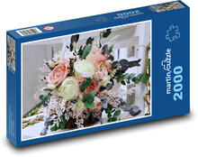 Bouquet - decoration, flowers Puzzle 2000 pieces - 90 x 60 cm