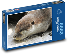 Otter - Zoo, Tier Puzzle 2000 Teile - 90 x 60 cm