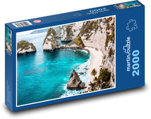 Oceán - pláž, pobřeží Puzzle 2000 dílků - 90 x 60 cm