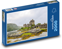 Eilean Donan - Island, Spojené kráľovstvo Puzzle 2000 dielikov - 90 x 60 cm